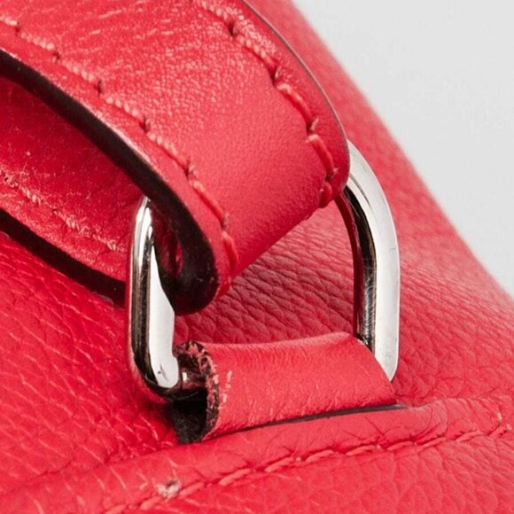 Louis Vuitton Rubis Calfskin Leather Lockme Backpack Bag - Picture 8 of 12